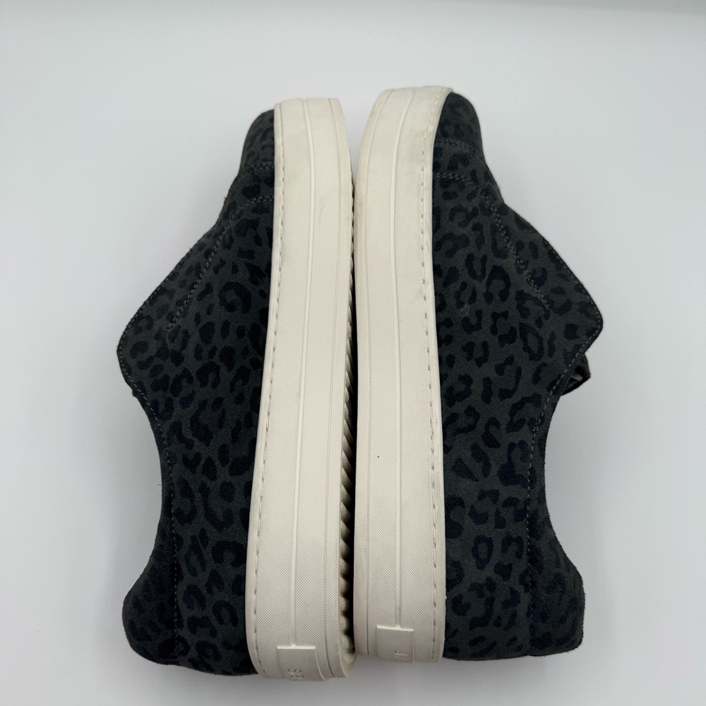 J/Slides Heidi Platform Slip On Sneakers Leather Leopard Print Women 9.5M - Picture 10 of 15